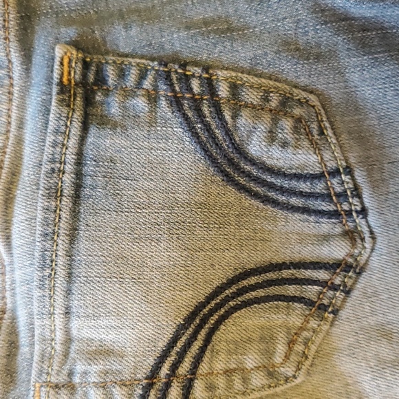 Hollister size 3s bootcut light wash jeans - Picture 5 of 5